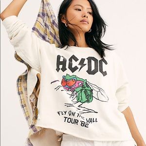 Free People ACDC Tour Pullover